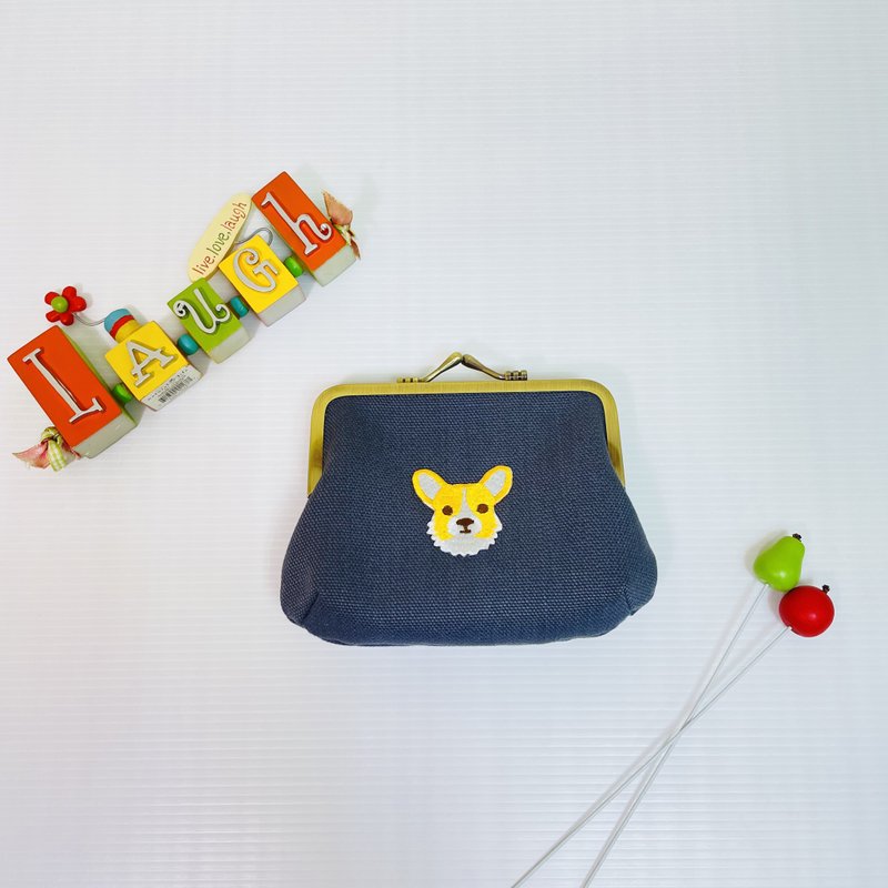 可爱动物 口金包/ 钱包/ 收纳包 - 零钱包 - 棉．麻 多色