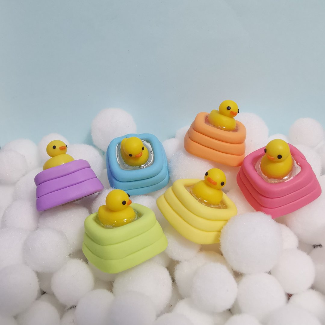 Rubber duck keycap (one color) - 电脑配件 - 其他材质 