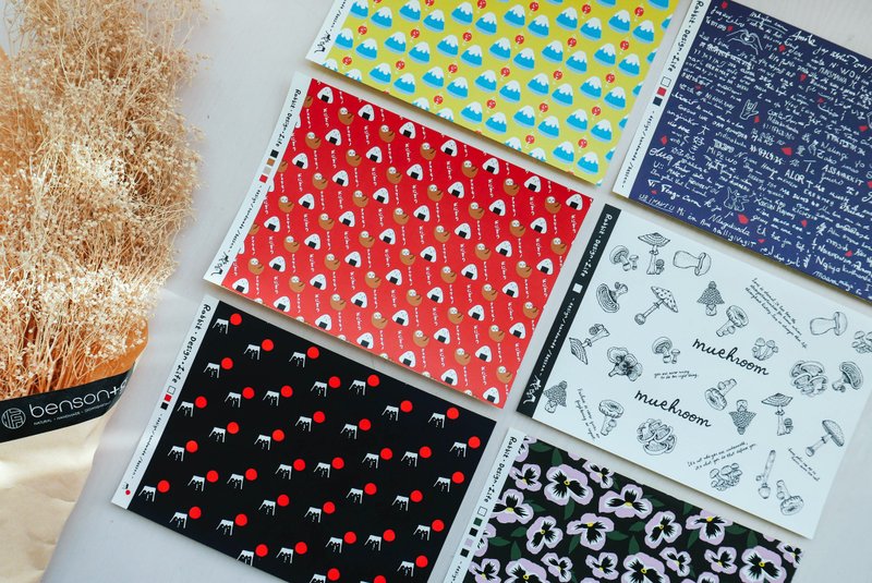 贴纸 - 兔子设计款布料贴纸 - 贴纸 - 纸 多色