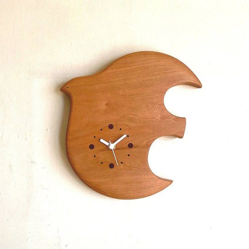 鸟语时光挂钟【樱桃木】 ※订制商品 - 时钟/闹钟 - 木头 