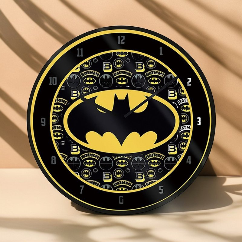 【DC蝙蝠侠】蝙蝠侠 Batman LOGO 经典款蝙蝠侠时钟/挂钟 - 时钟/闹钟 - 其他材质 