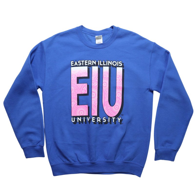 Gildan 伊利诺伊州查尔斯顿大学T - 中性连帽卫衣/T 恤 - 其他材质 蓝色