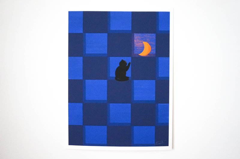 NIGHT FLOWS #5 | 原创插画艺术微喷装饰画 - 海报/装饰画/版画 - 纸 