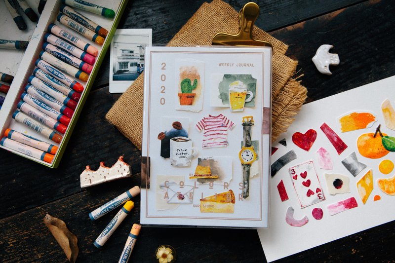 OURS x Dimanche 2020 森林色彩工坊 - 生活杂志 - 笔记本/手帐 - 纸 白色