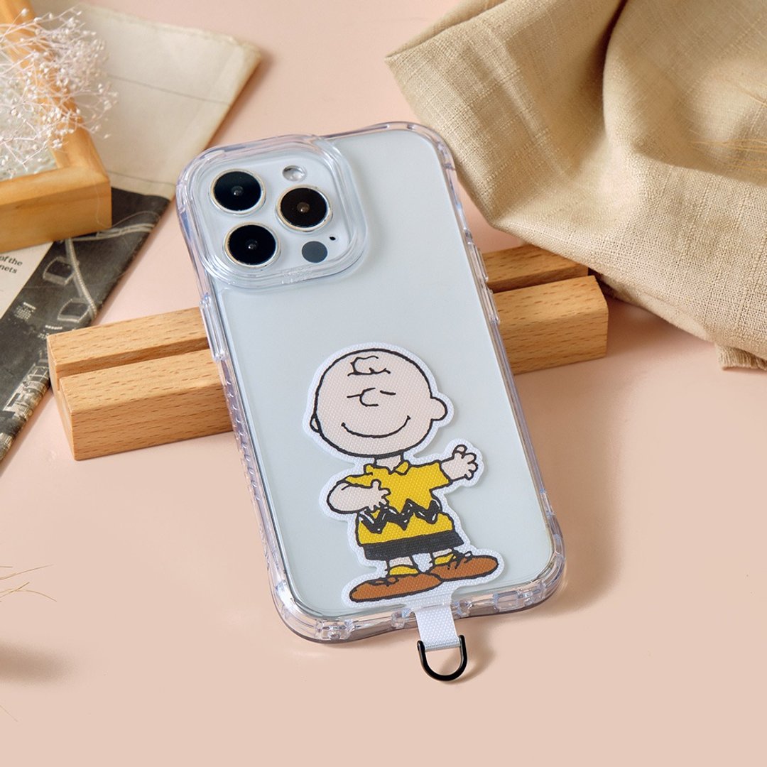 SNOOPY史努比 愉悦查理布朗手机挂片/夹片 - 手机配件 - 塑料 多色
