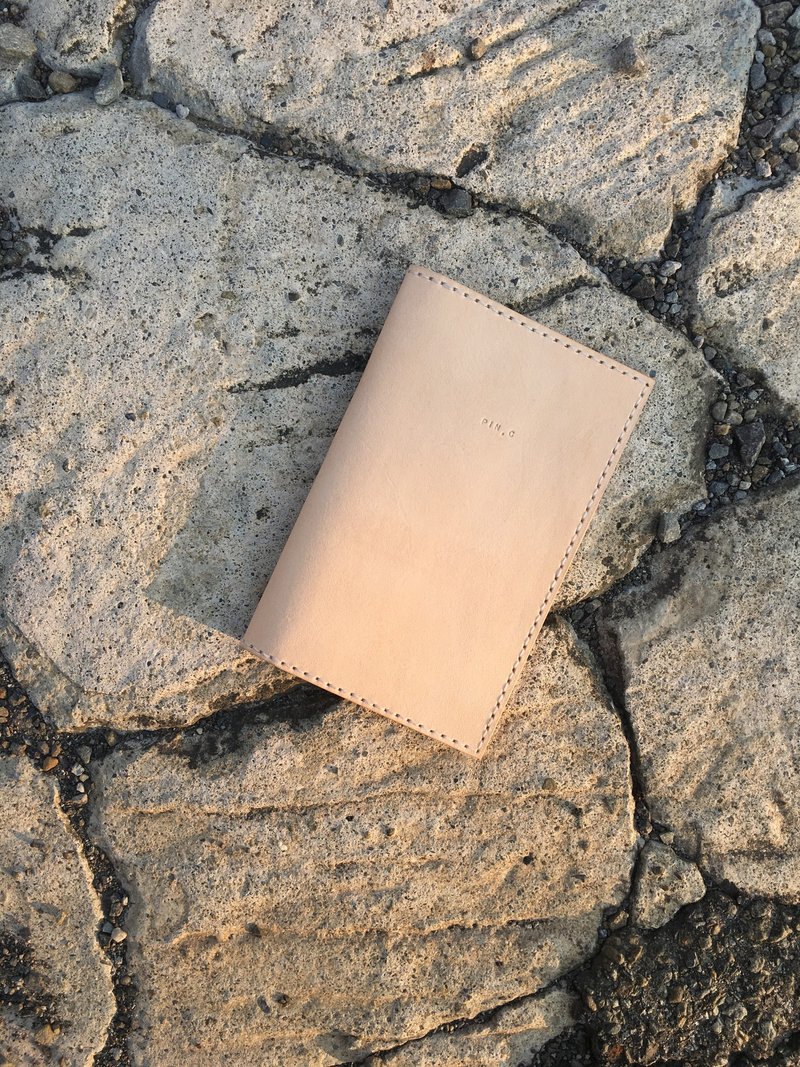 Simple │护照套_植鞣革原色 - 护照夹/护照套 - 真皮 