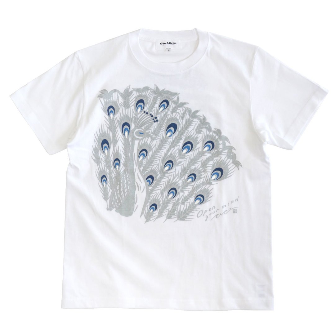 Open Your Mind Tee - WHT - 女装 T 恤 - 棉 白色