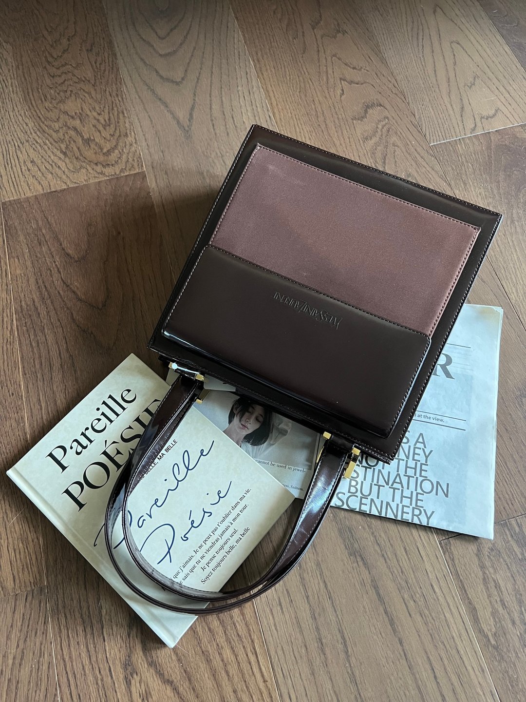 YSL 中古单肩包 Kelly包型 美品 - 侧背包/斜挎包 - 真皮 