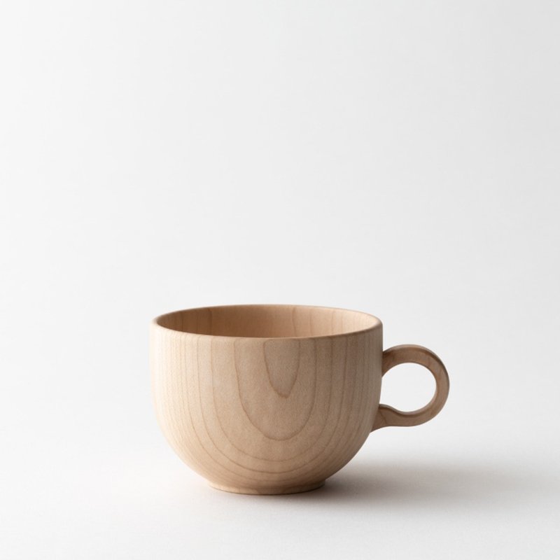 Taffeta 枫木茶杯 - 茶具/茶杯 - 木头 卡其色