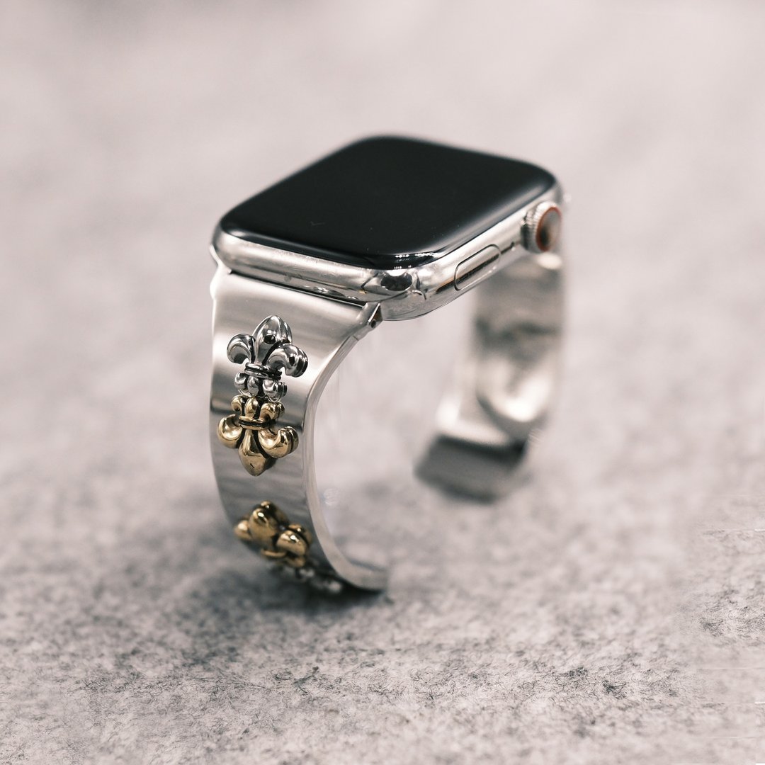 【时尚饰物】SOULITE苹果手表手镯表带 Double Scout Gold - 手链/手环 - 不锈钢 