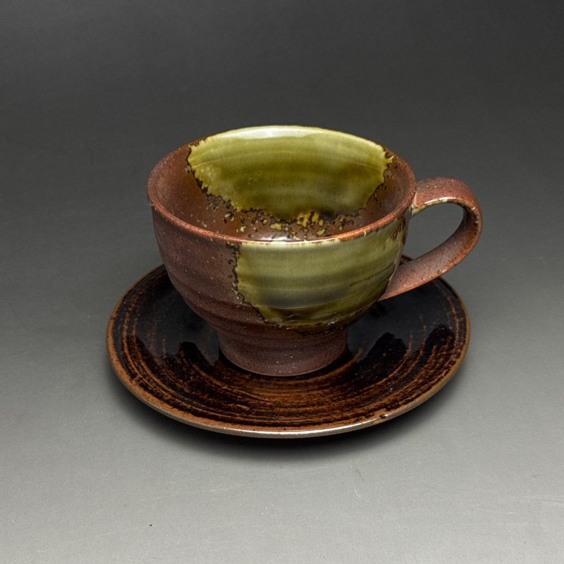 台湾【手作HandMade】侘寂の咖啡杯组玖 - 咖啡杯/马克杯 - 陶 咖啡色