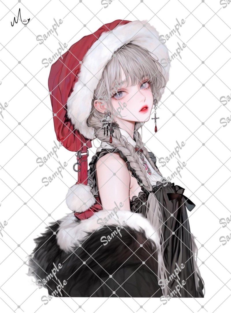 原创人物贴纸 10月新品 - 贴纸 - 纸 