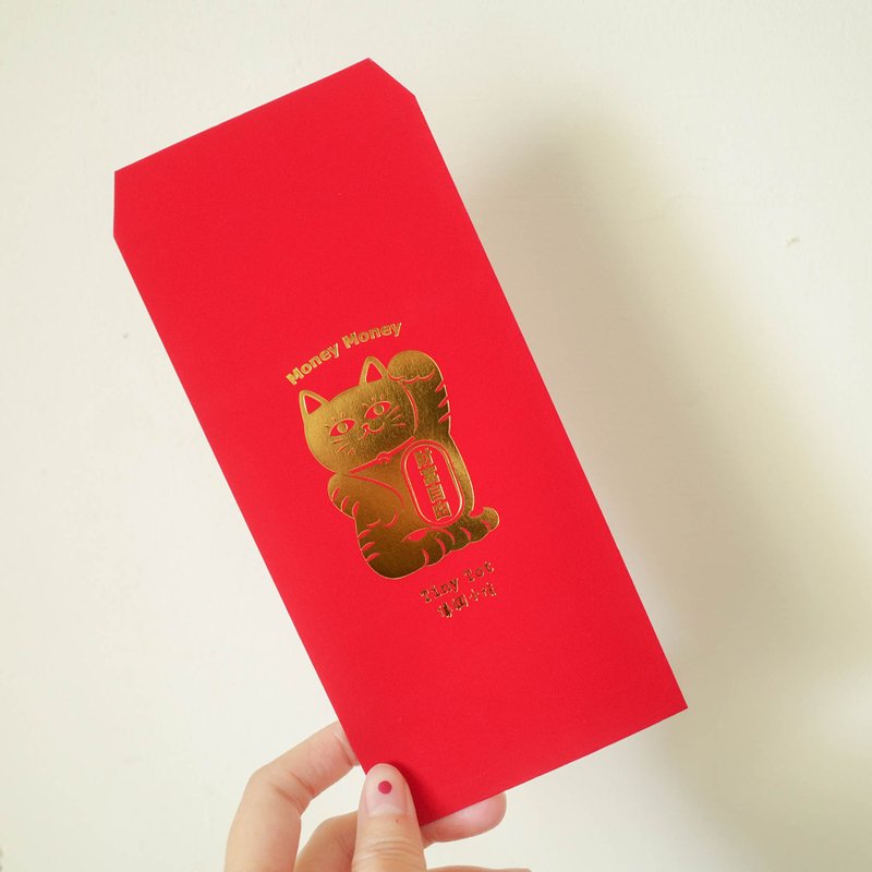 快速出货 | 烫金红包袋 | 一包 5 入 - 红包/春联 - 纸 红色