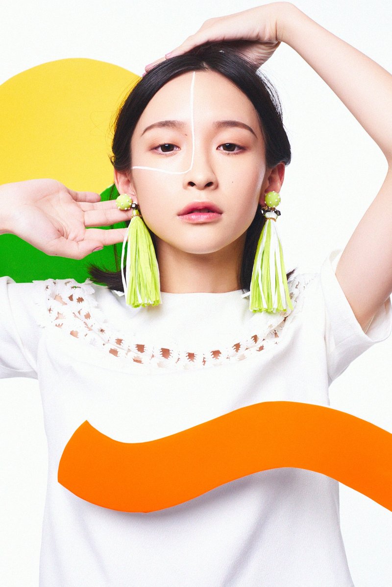 孟菲斯的魔幻草原/草绿(耳夹式耳环) - 耳环/耳夹 - 其他材质 绿色