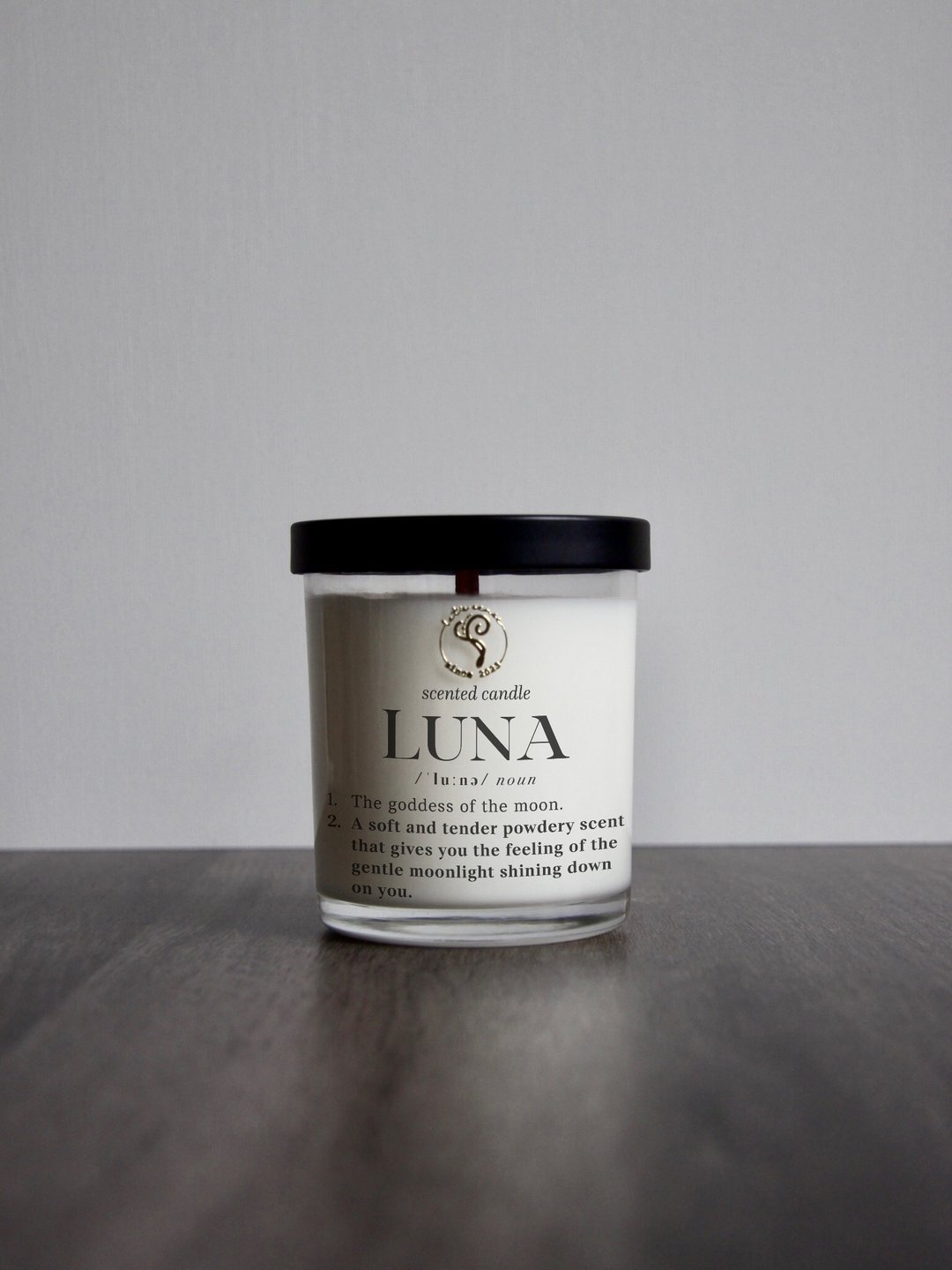 Luna | 玻璃容器香氛蜡烛 - 蜡烛/烛台 - 蜡 