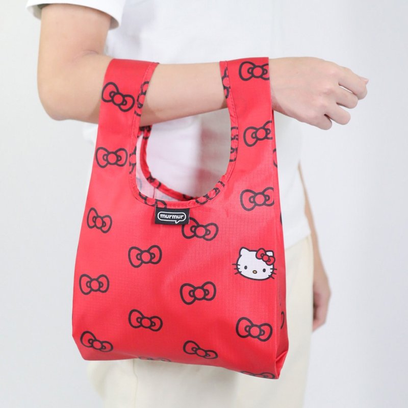 murmur 便当包│ hello kitty (蝴蝶结(红)) - 手提包/手提袋 - 聚酯纤维 红色