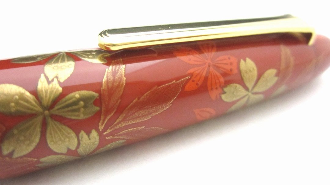 AGJ Original Maki-e Fountain Pen KOP CherryBlossom  #09 - 其他 - 其他材质 红色