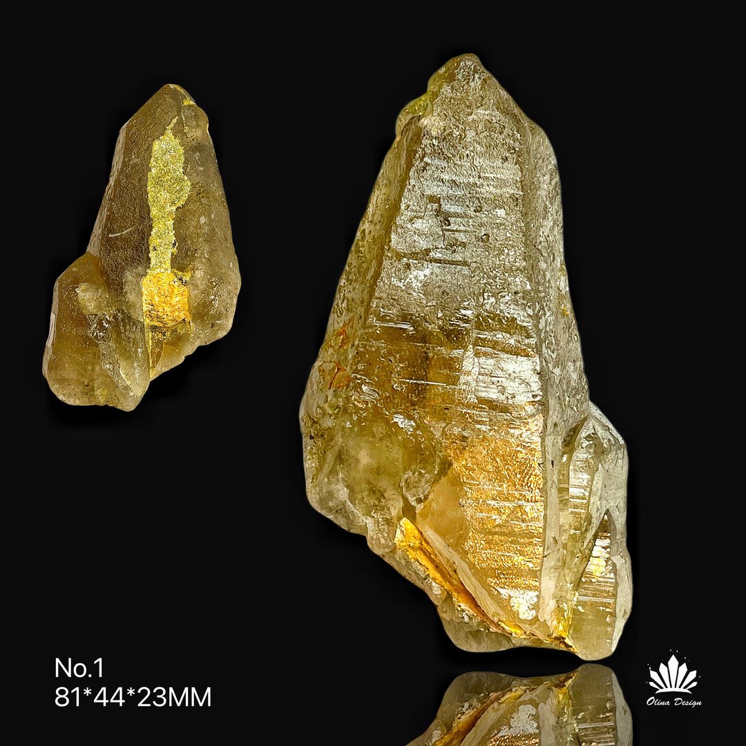 纯天然茶晶老矿骨干 Smoky quartz 茶水晶 烟晶 财富健康 无人工 - 摆饰 - 水晶 咖啡色