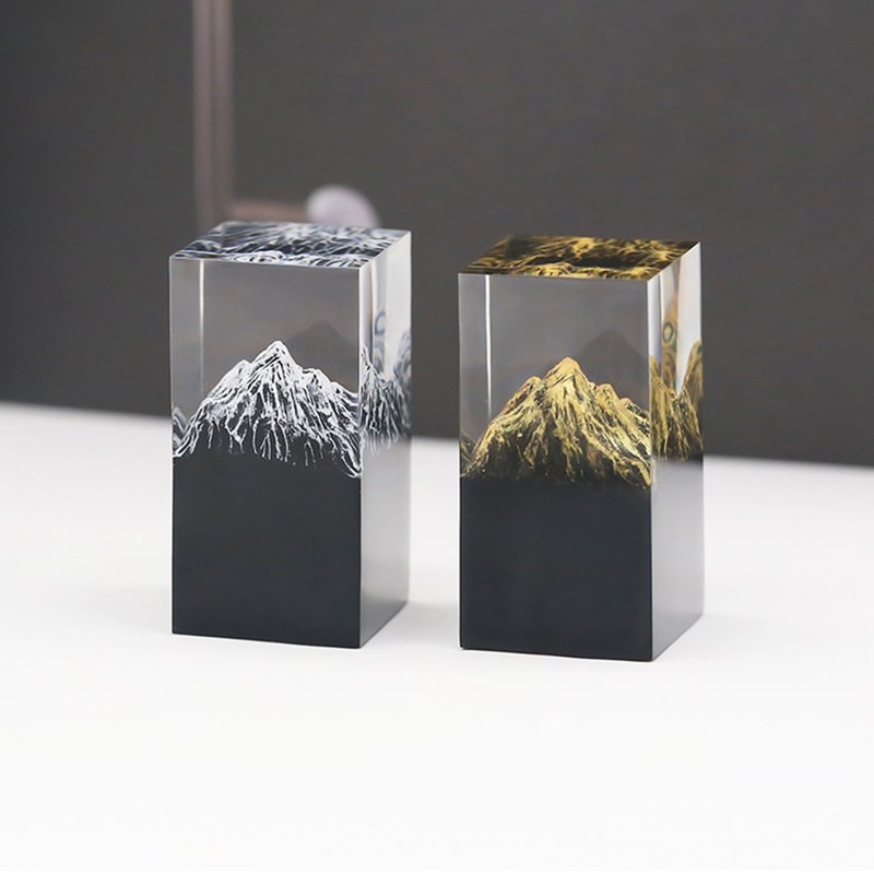 手工对章 – 金银佳偶 - 印章/印台 - 树脂 