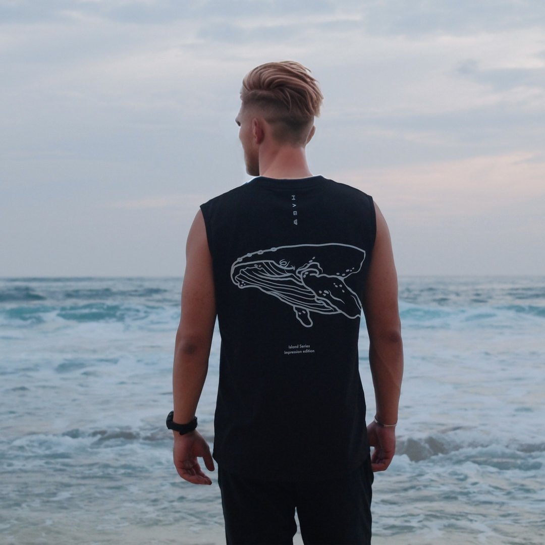 HAGWOUTDOOR Island Series Tank 岛屿系列背心-印象款-斯里兰卡 - 男装背心 - 棉 