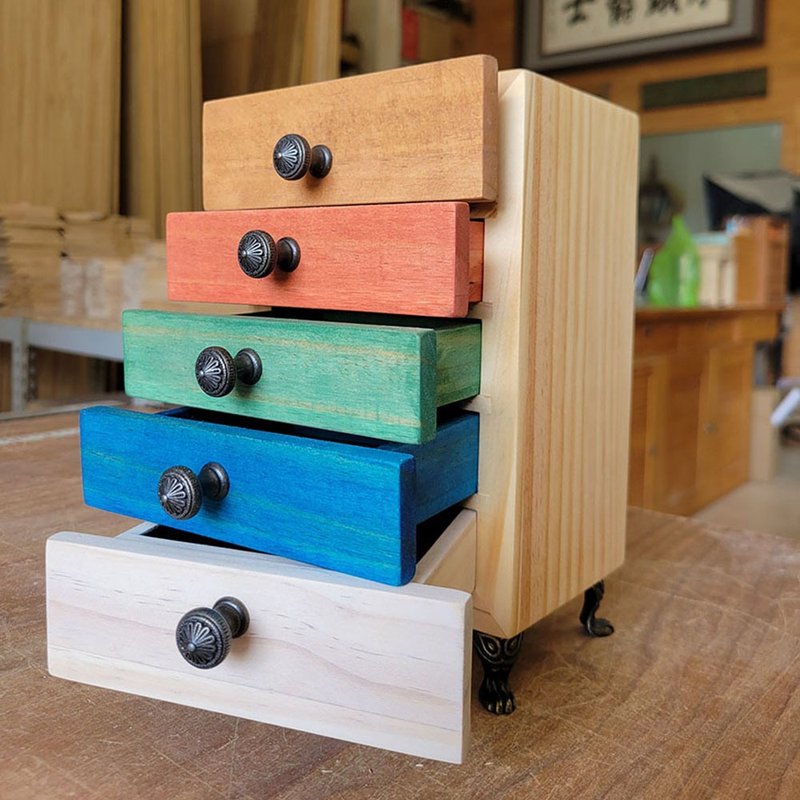 精致多宝格系列-多宝格6.0 - 收纳用品 - 木头 咖啡色