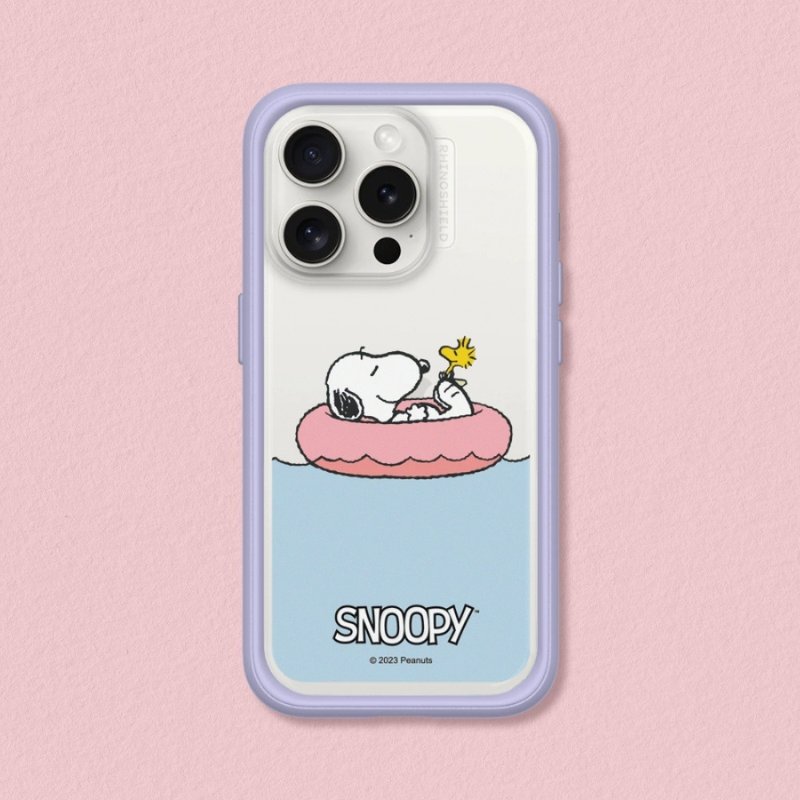 Mod NX边框背盖手机壳∣Snoopy史努比/Chill moment for iPhone - 手机配件 - 塑料 多色