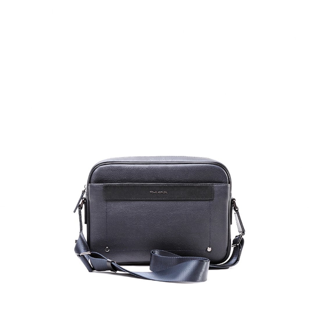 CUMAR 真皮/包包/ WILD BLUE 侧背包 / WILD BLUE CROSSBODY BAG - 侧背包/斜挎包 - 真皮 蓝色
