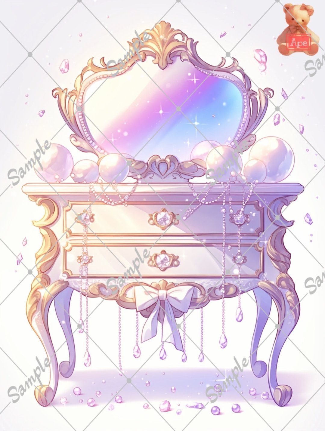 原创人物贴纸 装饰贴纸 内含5张 - 贴纸 - 纸 