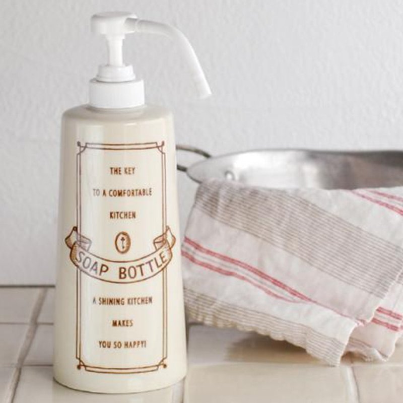 【优惠】MEISTER HAND 古典系列厨房清洁剂按压瓶600ml (三色可选 - 厨房用具 - 陶 