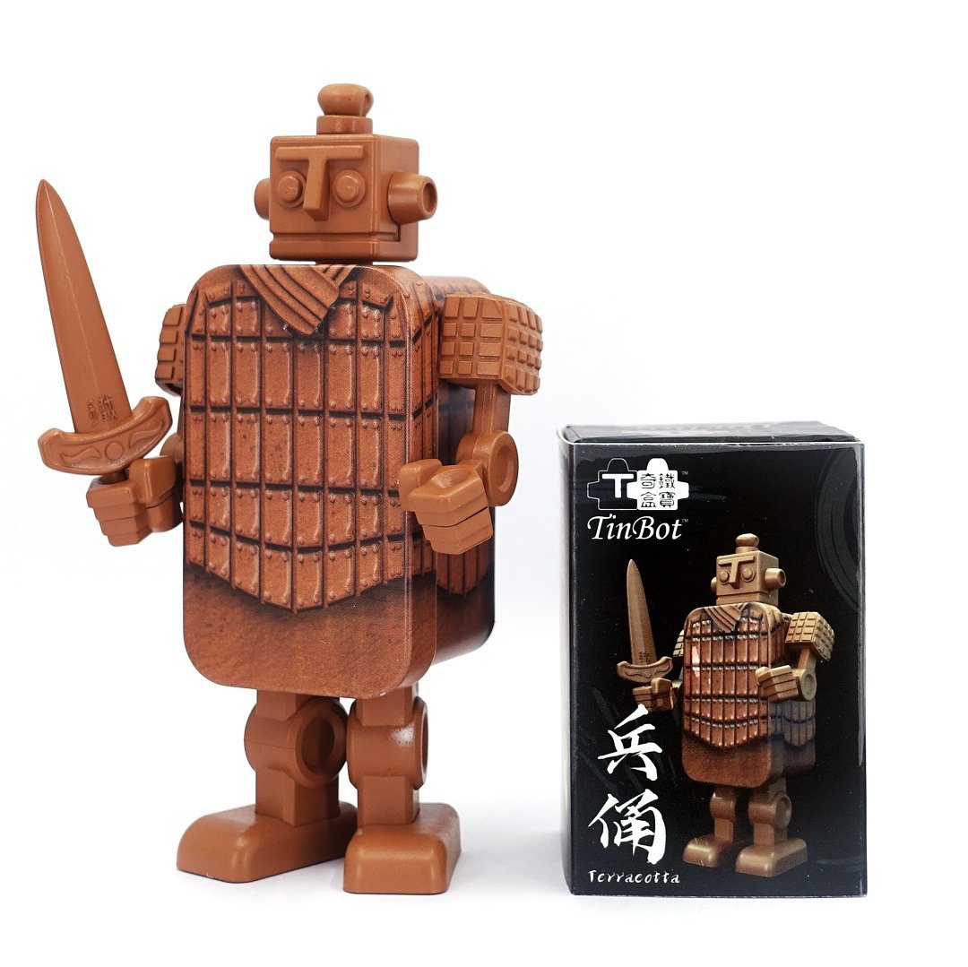 铁宝兵俑 - 玩偶/公仔 - 其他金属 咖啡色