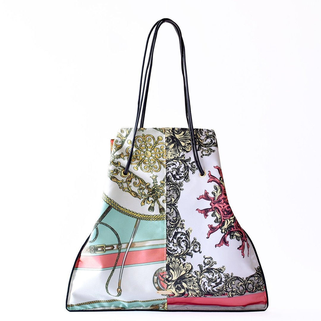 3WAY PIPING BAG 4 types of scarves 日本制造 ((3向袋)) - 手提包/手提袋 - 其他材质 
