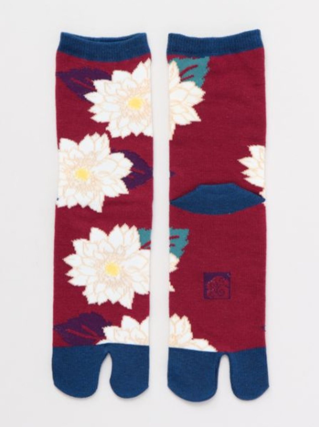 【现货热卖】叶菊两趾袜 足袋 (两款) (23-25cm) 7JKP0106 送礼 - 袜子 - 棉 多色