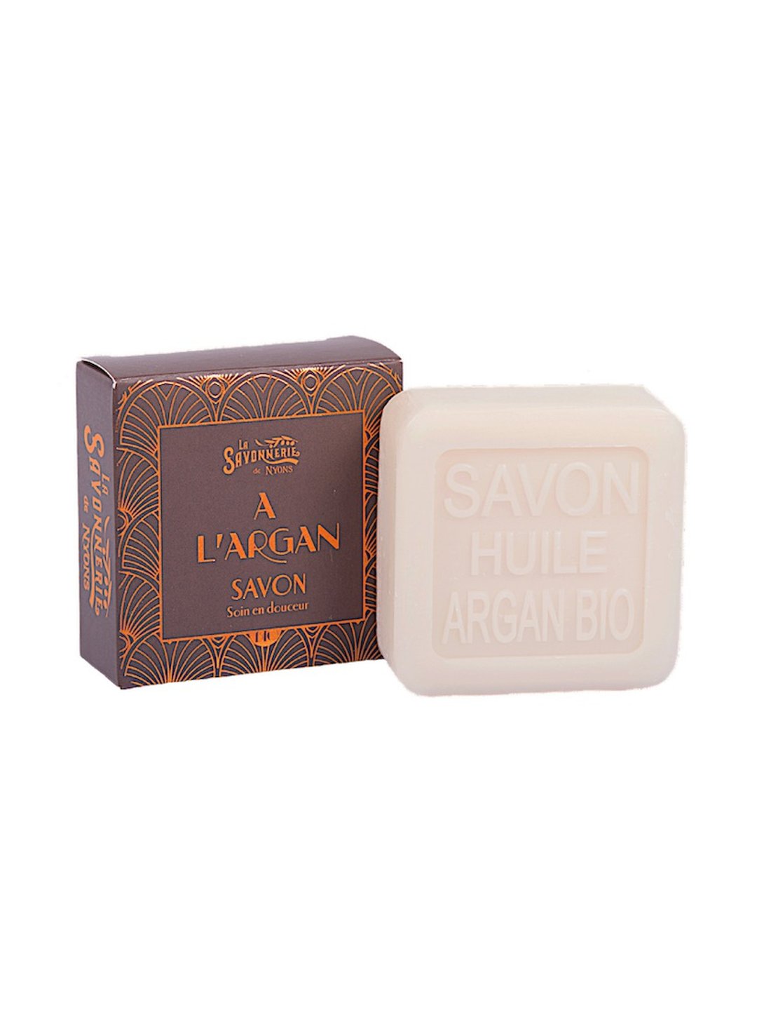 法国 La Savonnerie de Nyons  有机摩洛哥坚果油皂 - 肥皂/手工皂 - 其他材质 白色