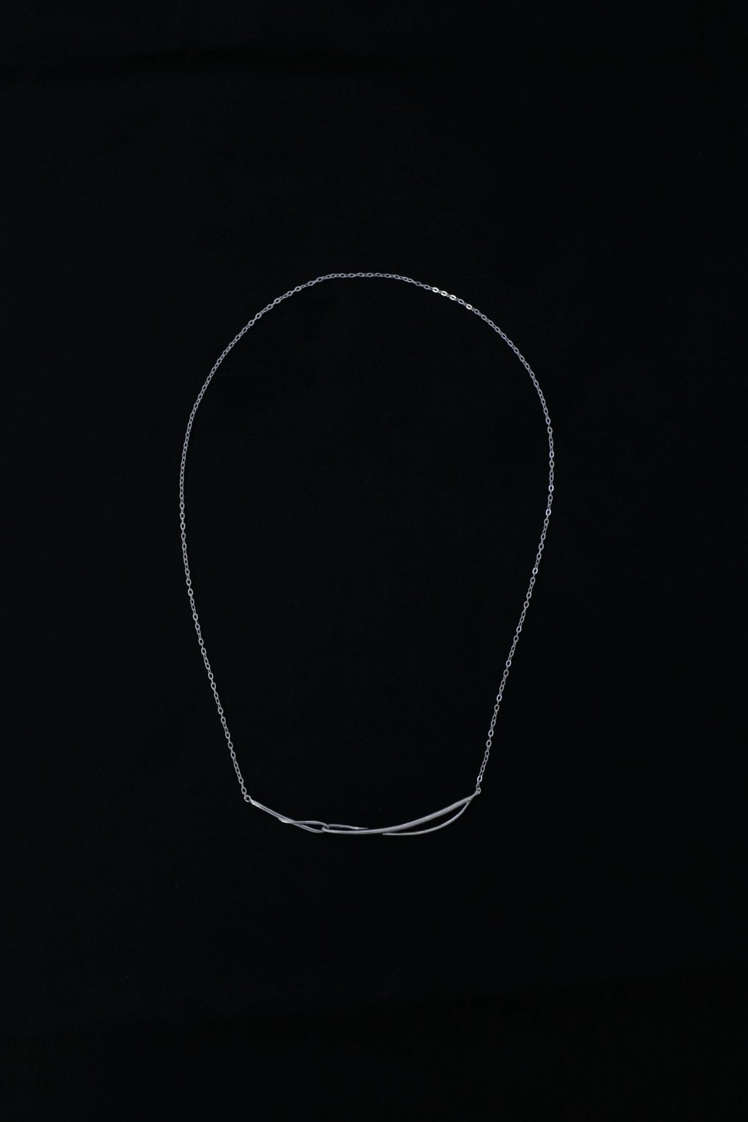 Trickle Necklace 涓流项链 - 项链 - 纯银 银色