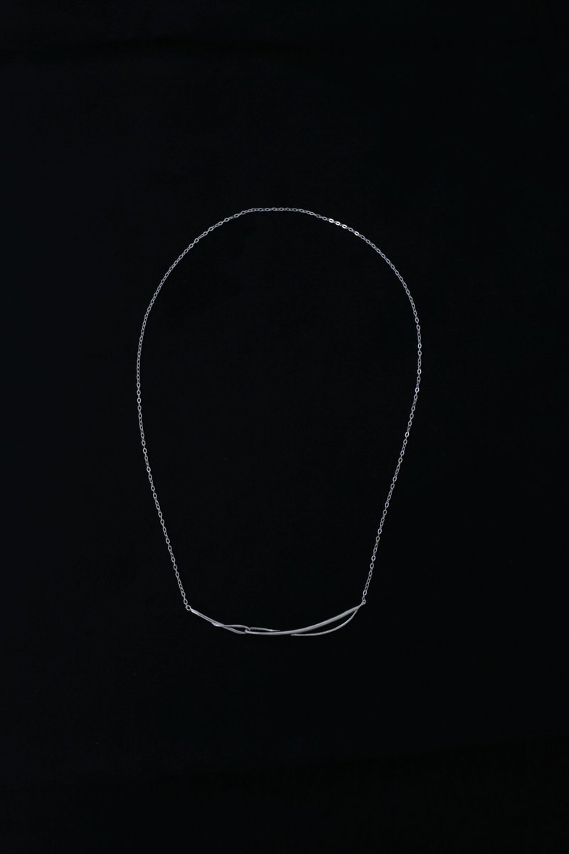 Trickle Necklace 涓流项链 - 项链 - 纯银 银色