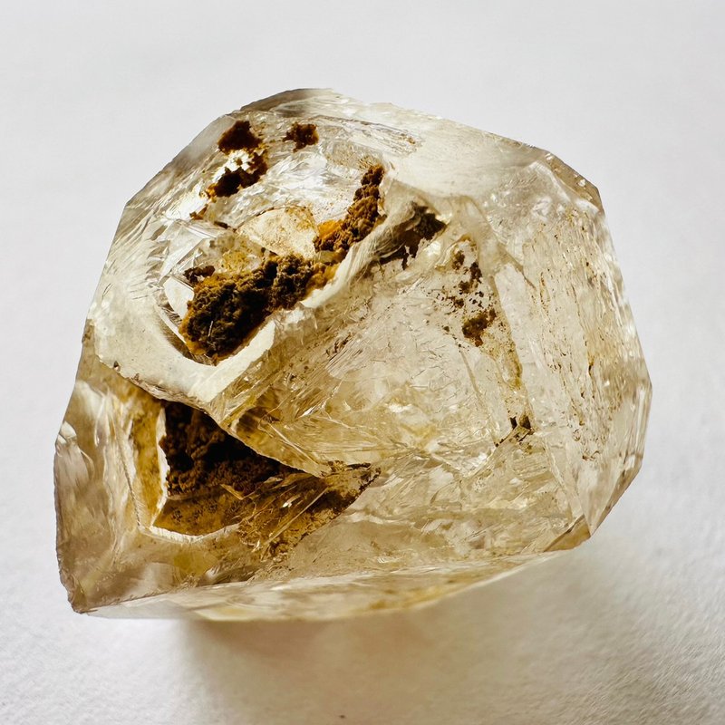 巴基斯坦黄泥骸骨水晶 银5 开窗骨干水晶 原石原矿标 磁场脉轮 - 摆饰 - 其他材质 金色