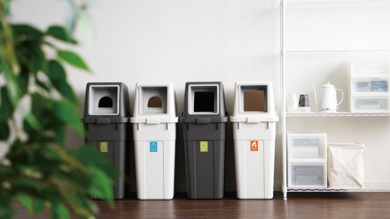 RISU W&W系列 大开口/瓶罐分类垃圾桶 70L - 垃圾桶 - 塑料 