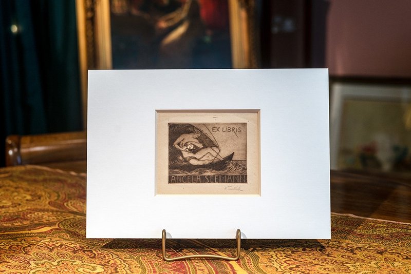 普罗米修斯偷火- 藏书票 - 版画 - 海报/装饰画/版画 - 纸 