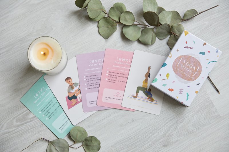 Yoga Mommy // 25张设计给妈咪们的瑜珈卡 - 其他 - 纸 