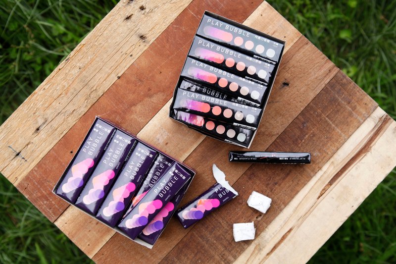 【街头撞见良食】 人生百味 街头第一款 设计师款泡泡糖 4组 - 其他 - 纸 紫色