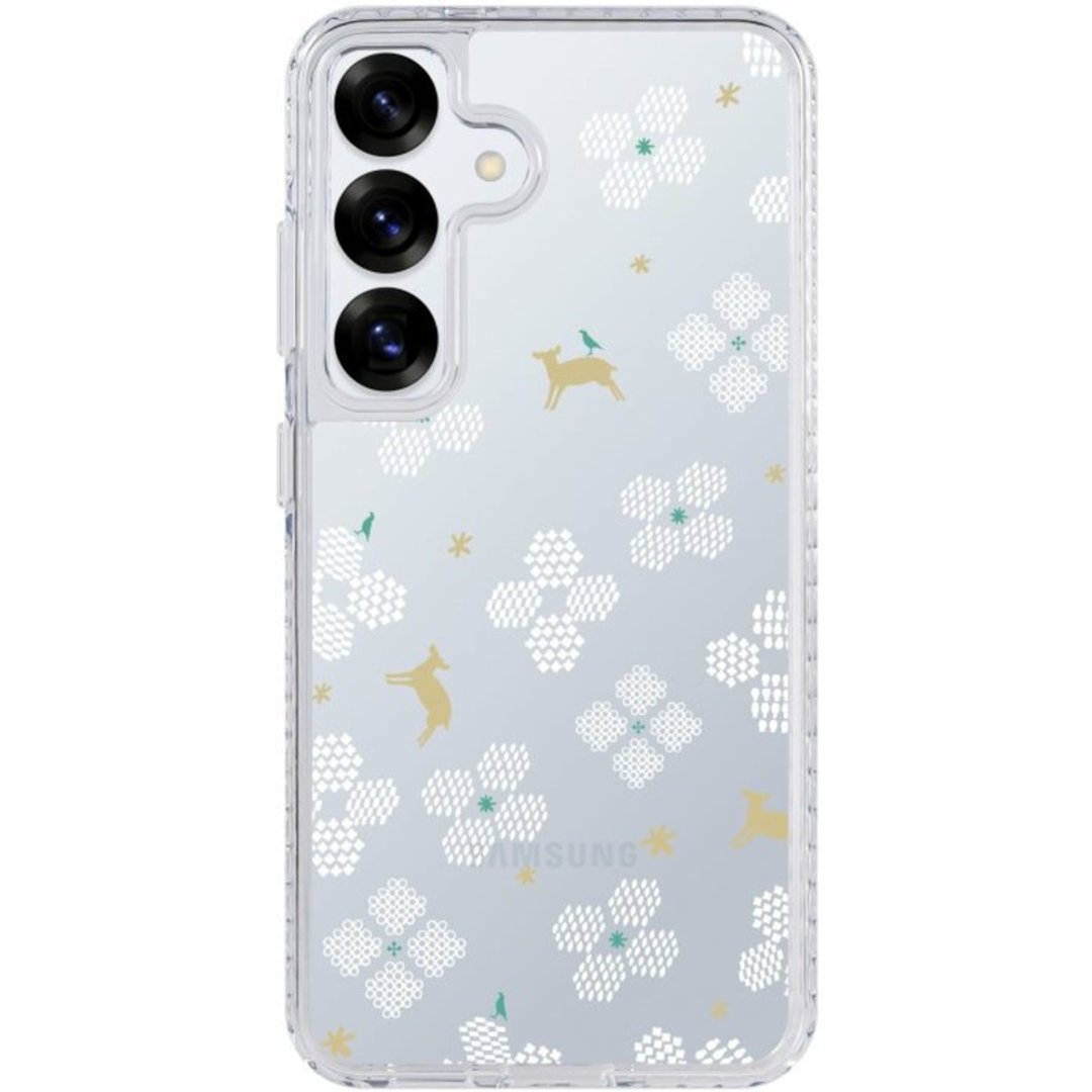 【预购】三星手机壳/Samsung Galaxy S25系列/花开原野/透白 - 手机壳/手机套 - 其他材质 白色