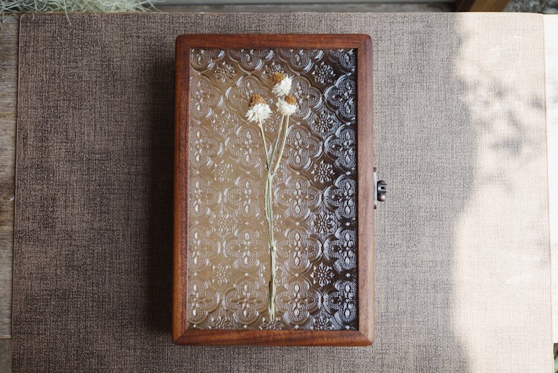 ShouZhuo handmade---金泽木盒/收藏盒/私人订制/家俬/口罩收纳盒 - 摆饰 - 木头 咖啡色