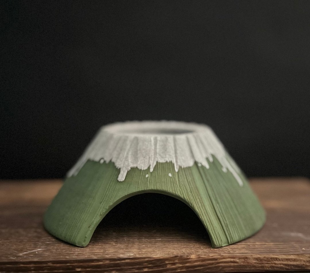 抹茶口味 雪山 躲避屋 - 其他 - 陶 绿色