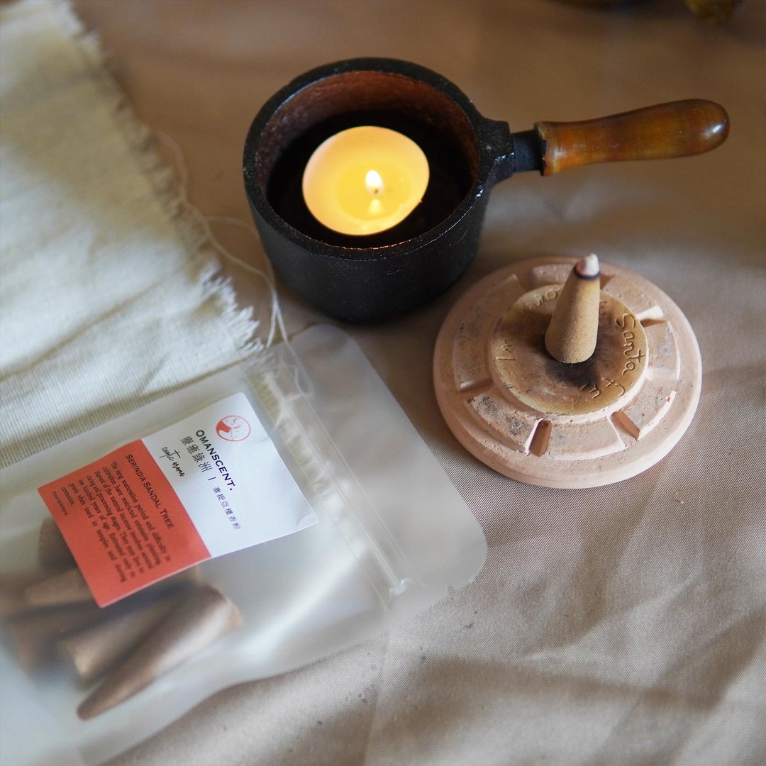 塞提亚檀香锥-一包10颗【Omanscent. 疗愈绿洲 | Oman.阿曼乳香】 - 香薰/精油/线香 - 木头 