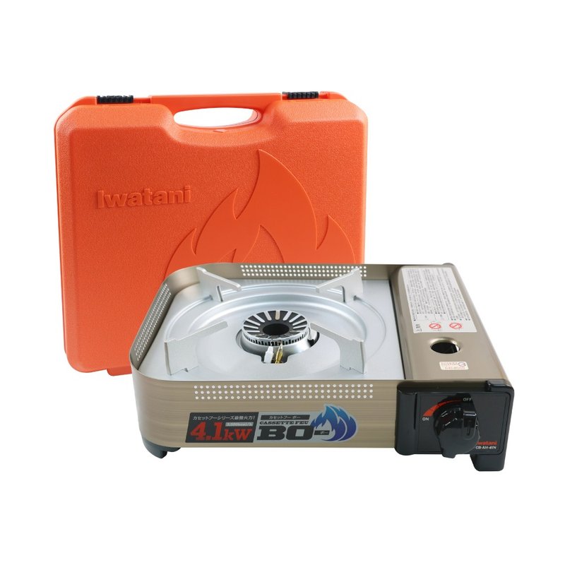【Iwatani岩谷】BO三代强火日本FFD防风磁式瓦斯炉4.1kW-附收纳壳 - 露营用品 - 其他材质 