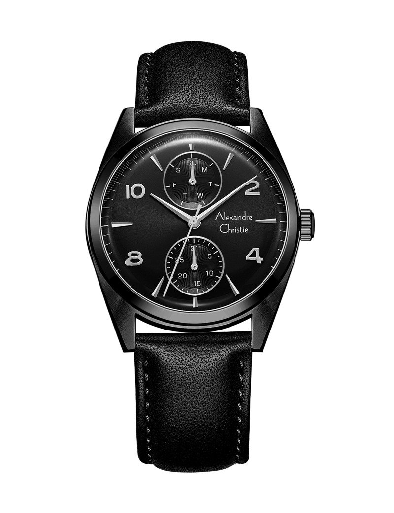 【AC手表】6579MFLIPBA-纯黑色 - 男表/中性表 - 不锈钢 