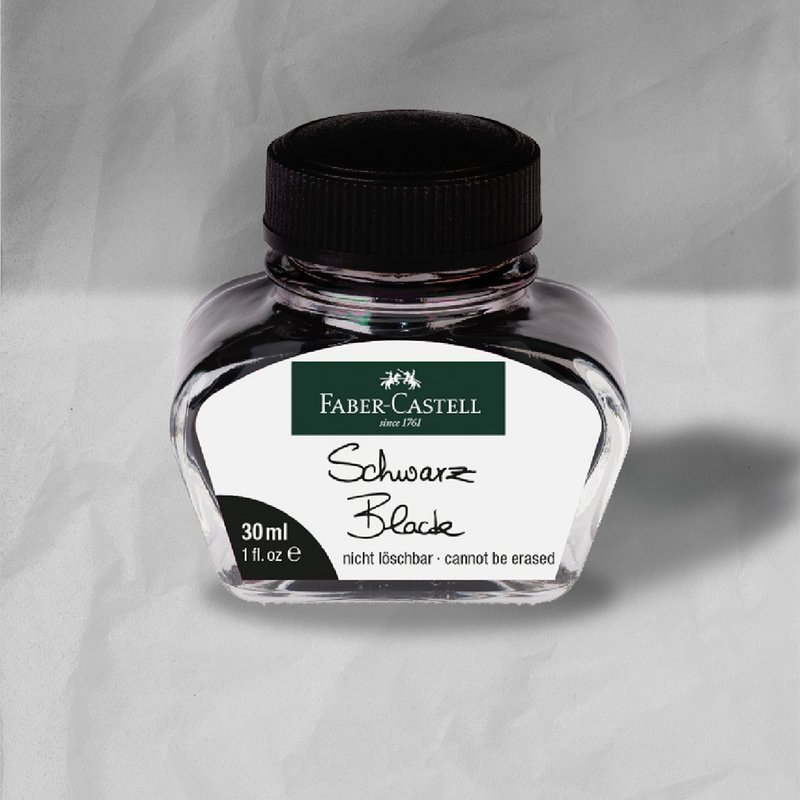 Faber-Castell 30ml-黑色墨水(原厂正货) - 其他 - 其他材质 黑色