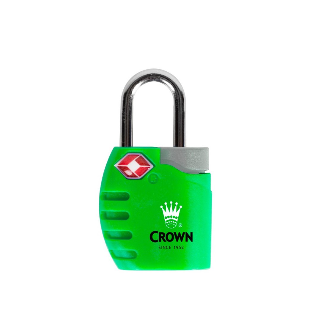 【CROWN】TSA海关锁 钥匙锁 萤光绿色 - 其他 - 其他材质 绿色