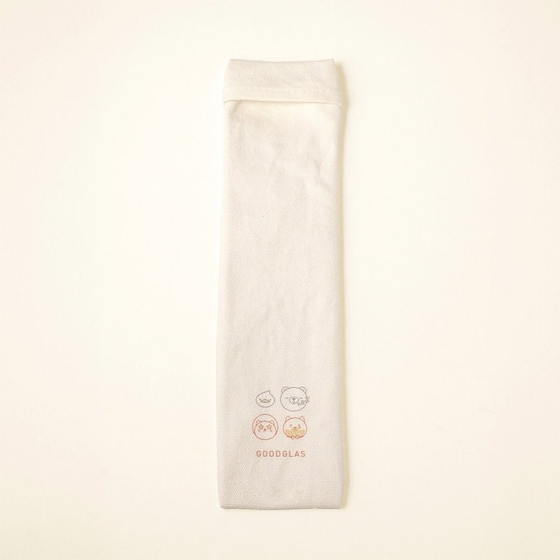 玻玻岛-吸管帆布套 - 手提包/手提袋 - 玻璃 白色