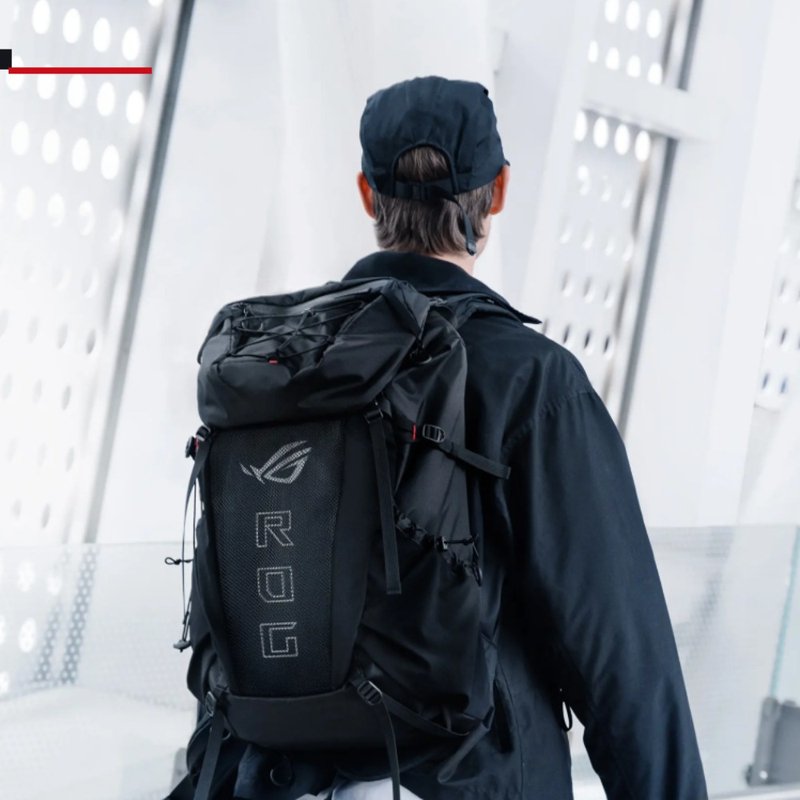 ASUS 华硕 ROG Archer ErgoAir 电竞背包 - 电脑包 - 其他材质 黑色